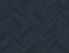 Malibu Keone Bay Chevron Wallpaper - Coastal Wood - Nightfall | Malibu Wallpaper