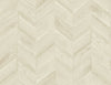 Malibu Keone Bay Chevron Wallpaper - Coastal Wood - Oat | Malibu Wallpaper