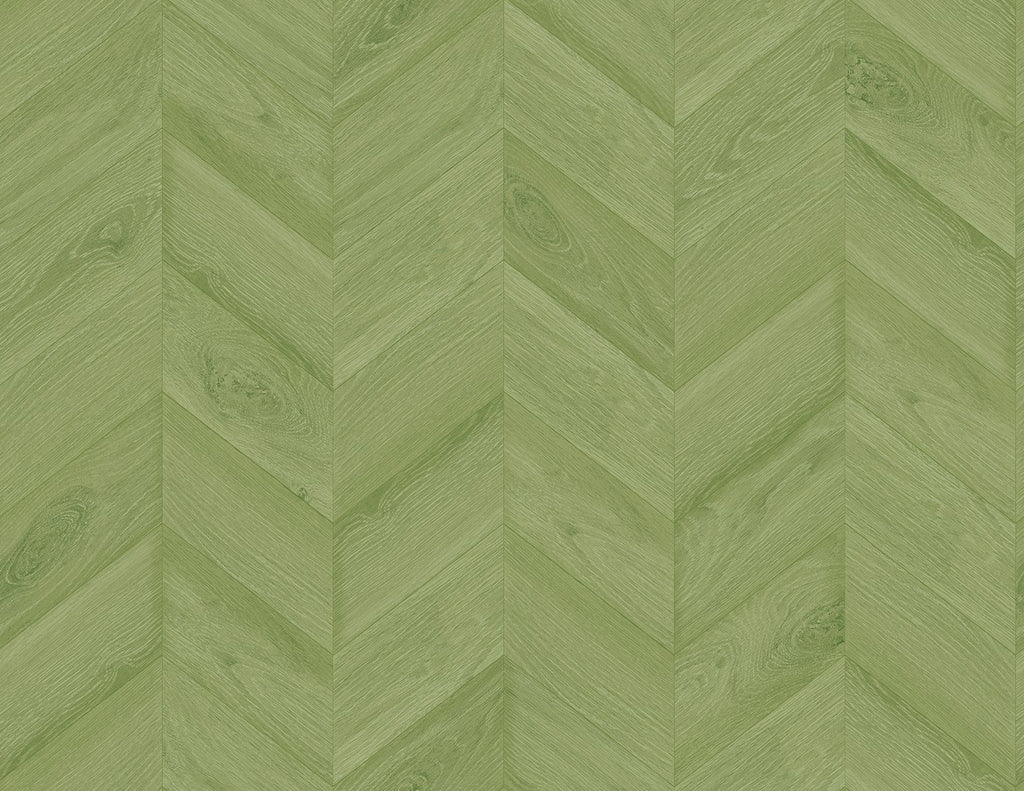 Malibu Keone Bay Chevron Wallpaper - Coastal Wood - Summer Fern | Malibu Wallpaper