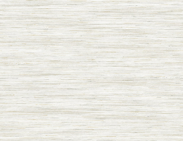 Malibu Loe Sanctuary Stria Wallpaper - Coastal Faux Grasscloth - Powder | Malibu Wallpaper