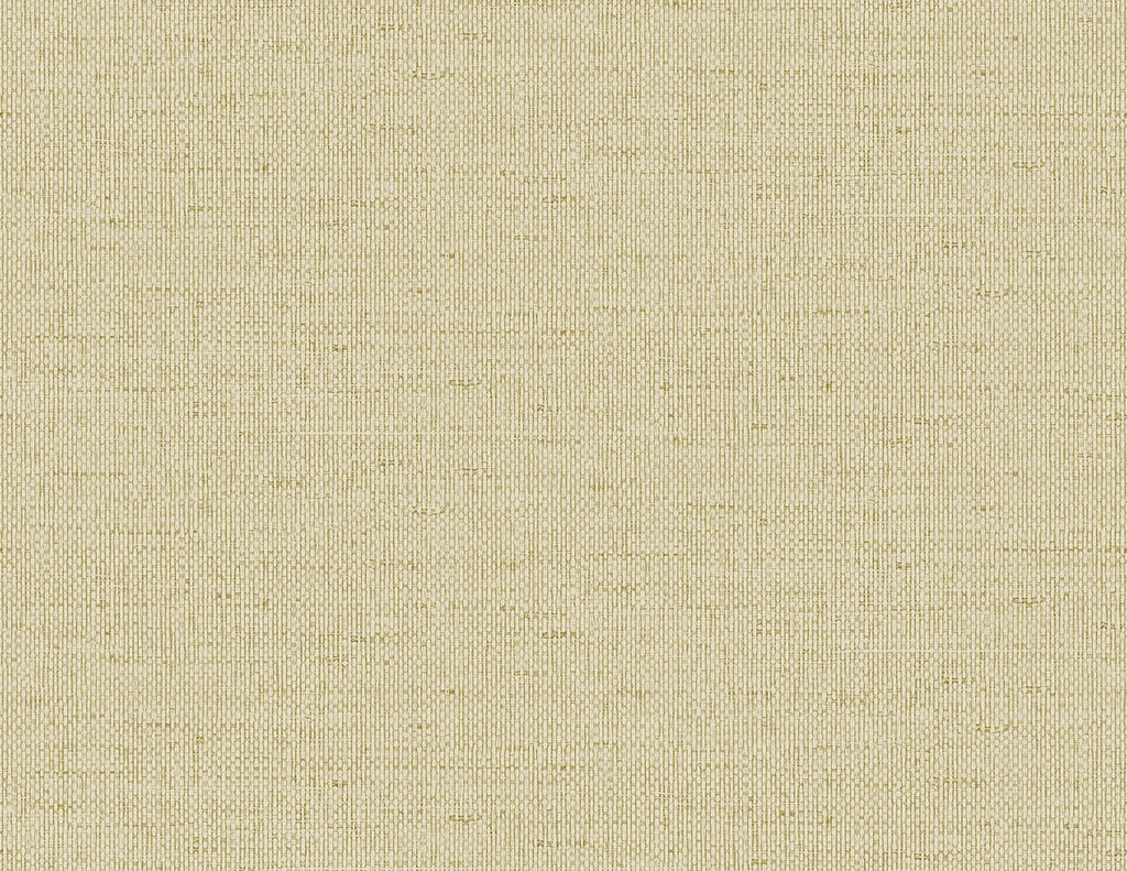 Fentucci Kaya Faux Paperweave Wallpaper - Coastal Faux Grasscloth - Chamomile | Malibu Wallpaper