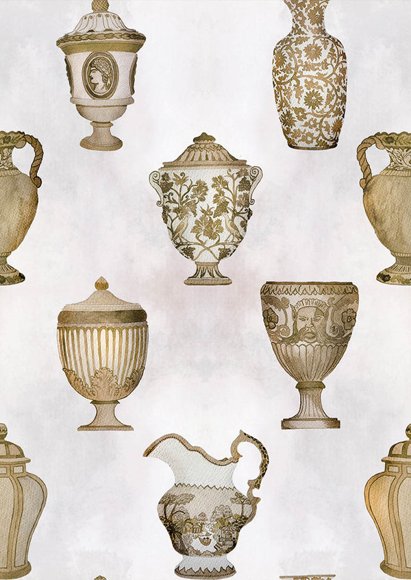 Porcelaine Sand, Roll Vinyl Wallcoverings | Coordonné