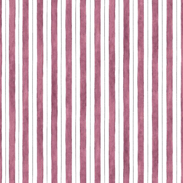 Colonial Burgundy, Roll Wallcoverings | Coordonné