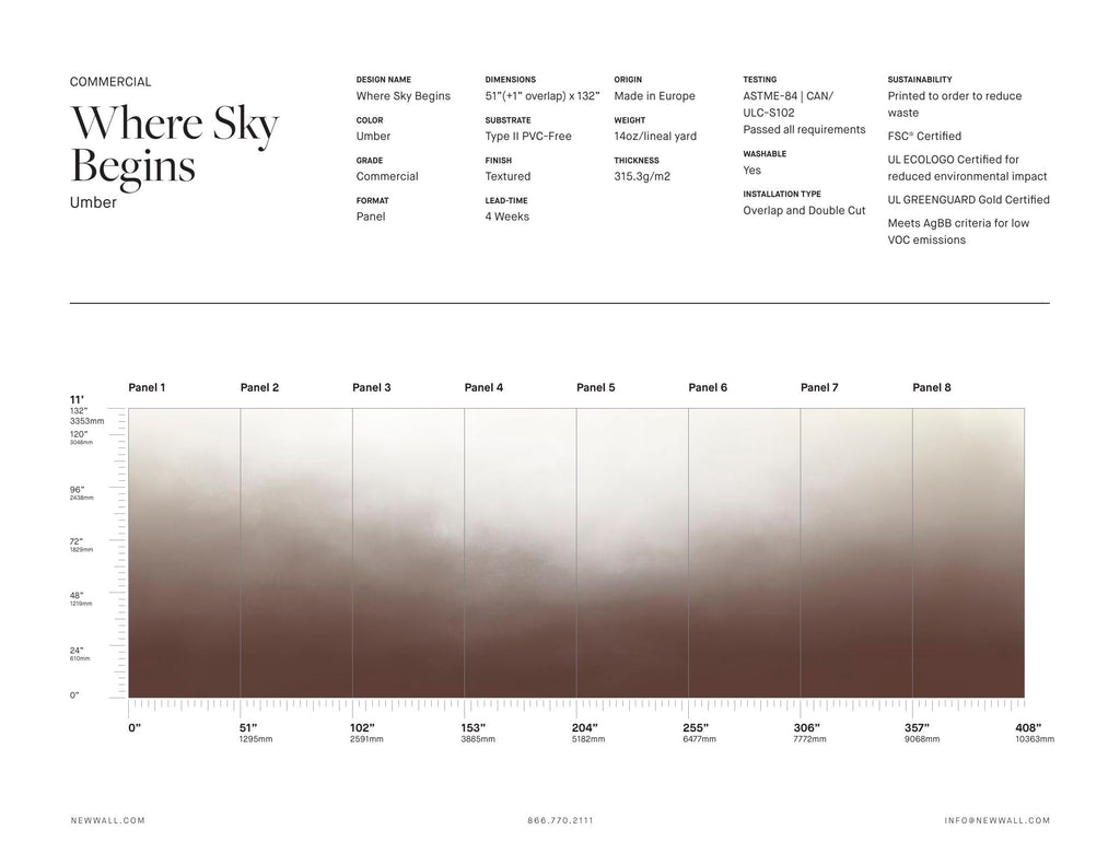 Where Sky Begins Umber