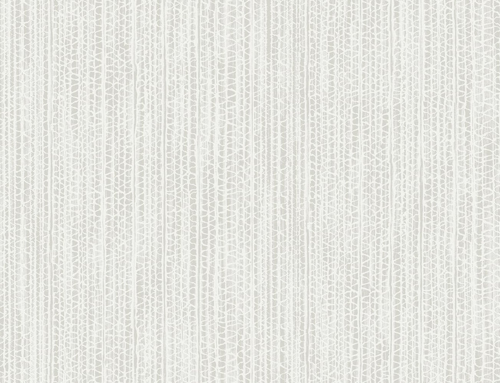 Malibu Cardboard Faux Wallpaper - Contemporary Faux - Metallic Pearl and Heather Gray | Malibu Wallpaper