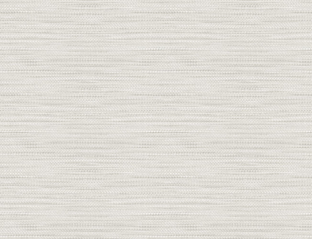 Malibu Toweling Faux Linen Wallpaper - Contemporary Linen - Winter Fog | Malibu Wallpaper