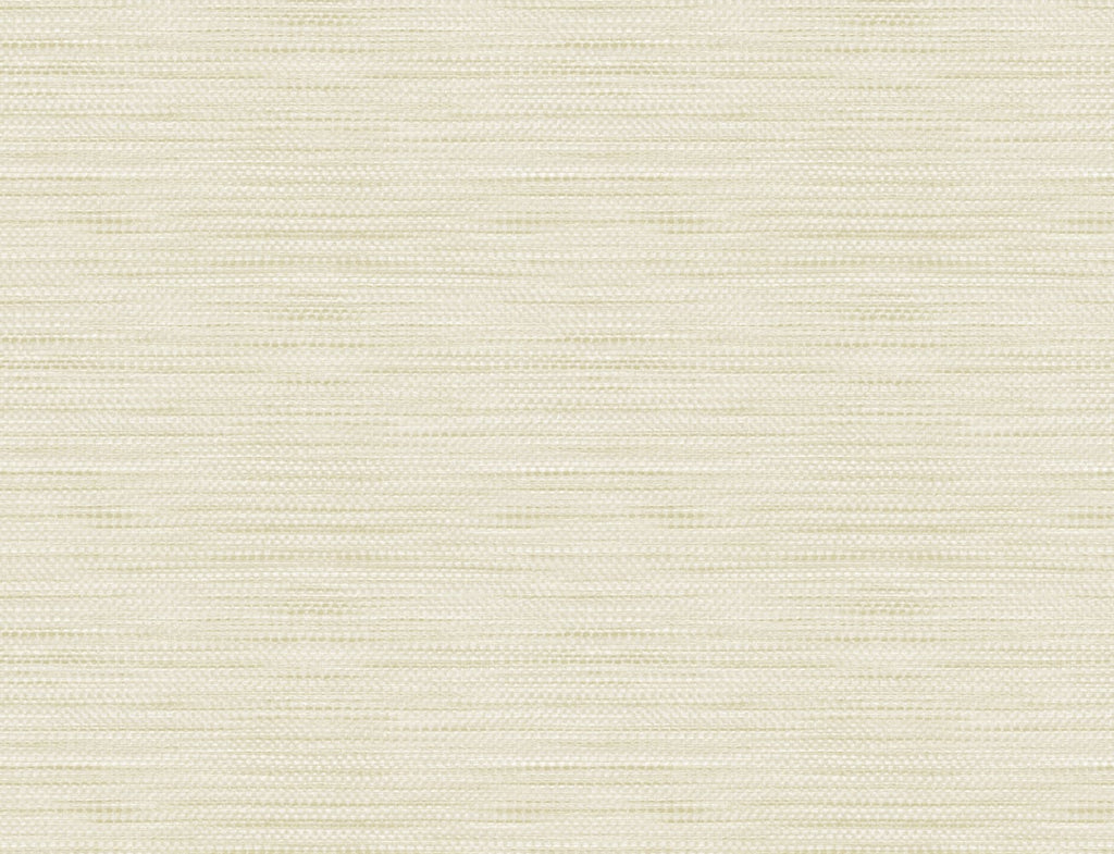 Malibu Toweling Faux Linen Wallpaper - Contemporary Linen - French Vanilla | Malibu Wallpaper