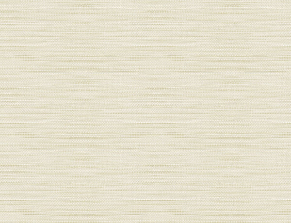 Malibu Toweling Faux Linen Wallpaper - Contemporary Linen - French Vanilla | Malibu Wallpaper