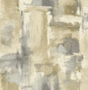 Malibu Dry Brush Faux Wallpaper - Contemporary Abstract - Golden Dusk | Malibu Wallpaper