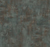 Malibu Rustic Stucco Faux Wallpaper - Contemporary Faux - Rust and Forest Green | Malibu Wallpaper