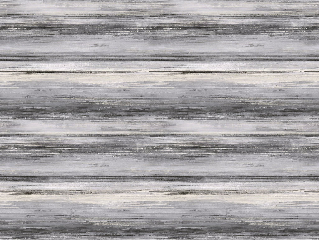 Fentucci Sunset Stripes Fabric Wallpaper - Contemporary Stripe - Mercury and Sand Dollar | Malibu Wallpaper