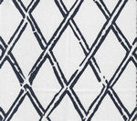 Navy on White Wallcoverings | Suncloth