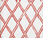 New Shrimp on White Wallcoverings | Suncloth