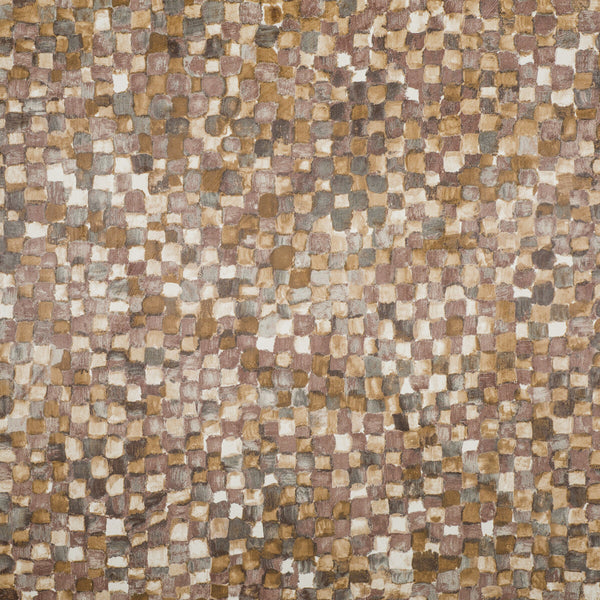 Dama - 21561 Rust | Kravet Design | Lizzo | Modern Wallcovering Print