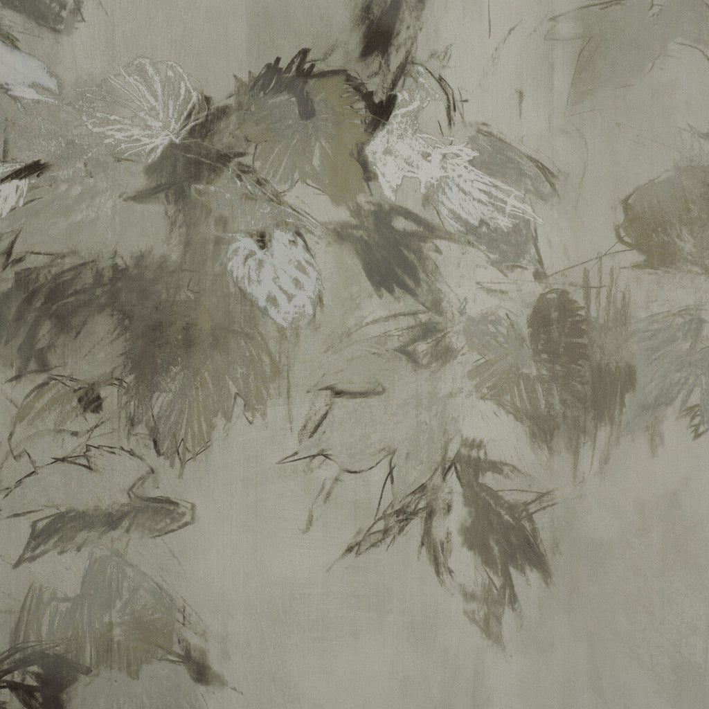 Foglie Di Vite - 21590 Beige | Kravet Design | Lizzo | Modern Wallcovering Print