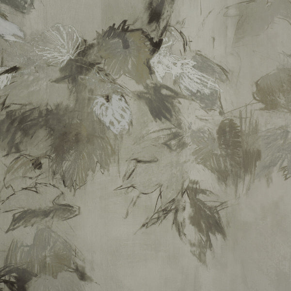 Foglie Di Vite - 21590 Beige | Kravet Design | Lizzo | Modern Wallcovering Print