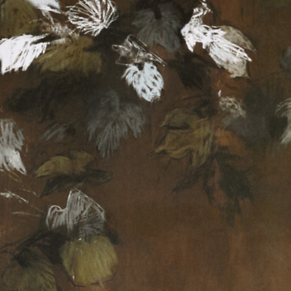 Foglie Di Vite - 21593 Bronze | Kravet Design | Lizzo | Modern Wallcovering Print