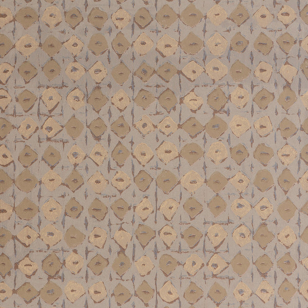 Batik - 1 Camel | Kravet Design | Lizzo |Modern Diamond Wallcovering Print