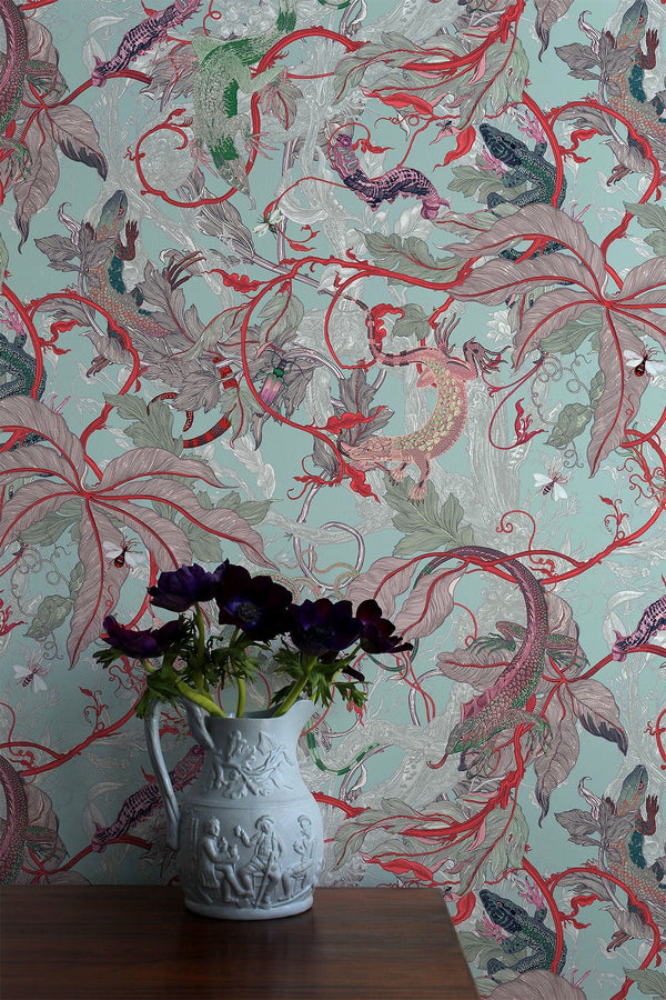 Lacerta Aurelia | Timorous Beasties Wallcovering