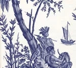 Lafayette Toile, Bleu