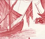 Lafayette Toile, Corail