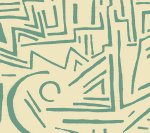 Turquoise on Tint Wallcoverings | Alan Campbell