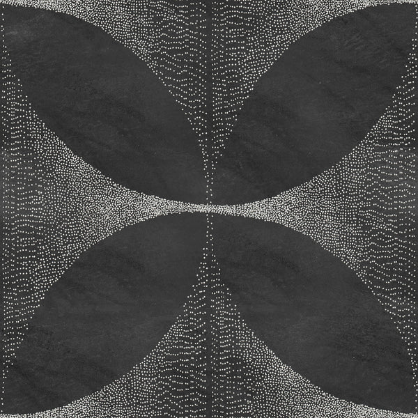 Lattice Noir | Poppy Print Studio Wallcovering