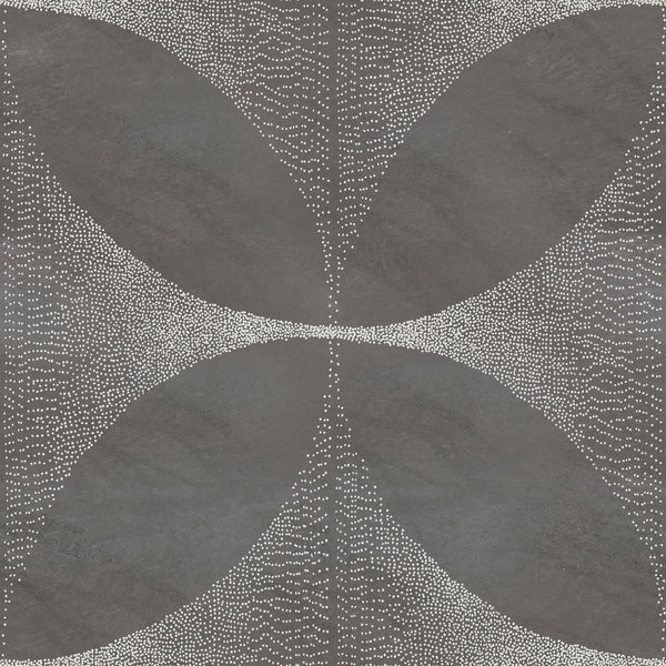 Lattice Slate | Poppy Print Studio Wallcovering