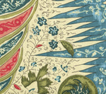 Les Indiennes Multi Color, Multi Blue Salmon Red
