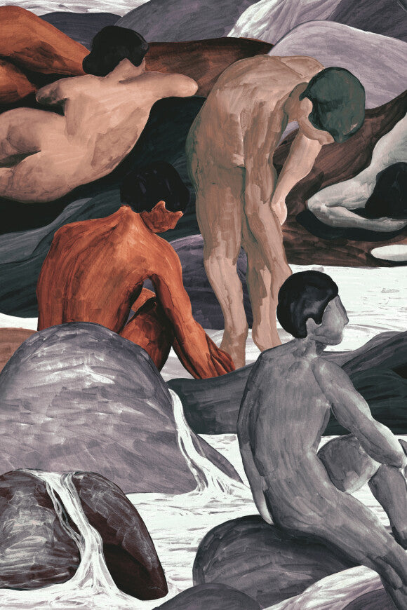 Saturnia People Sunset Wallpaper | Arte Europe