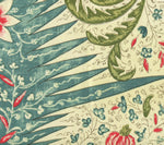 Les Indiennes Multi Color, Salmon Green Turquoise