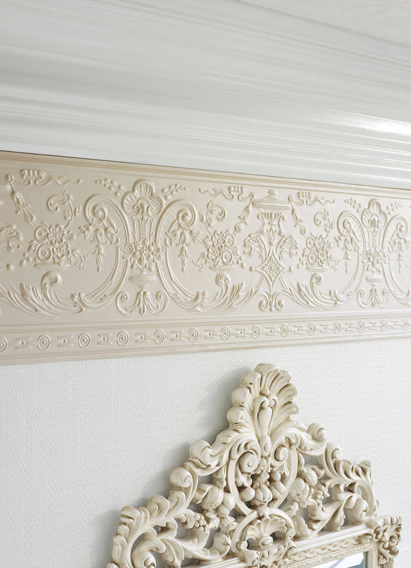 Empire Embossed Natural Paintable Frieze | Lincrusta