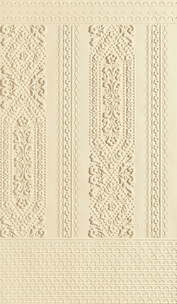 Seville Embossed Natural Paintable Dado | Lincrusta