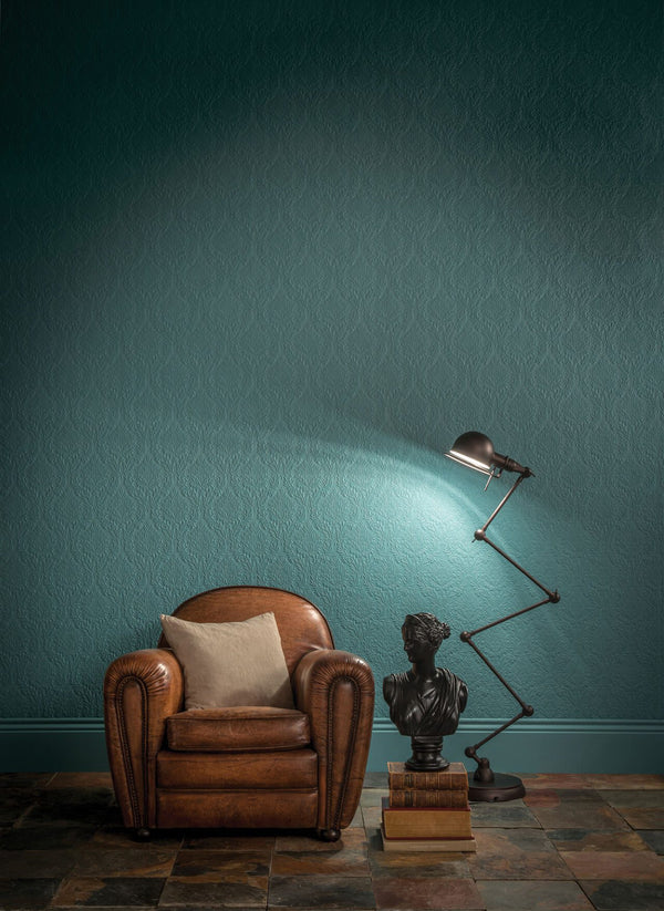 Sophia Embossed Damask Natural Paintable Sidewall | Lincrusta
