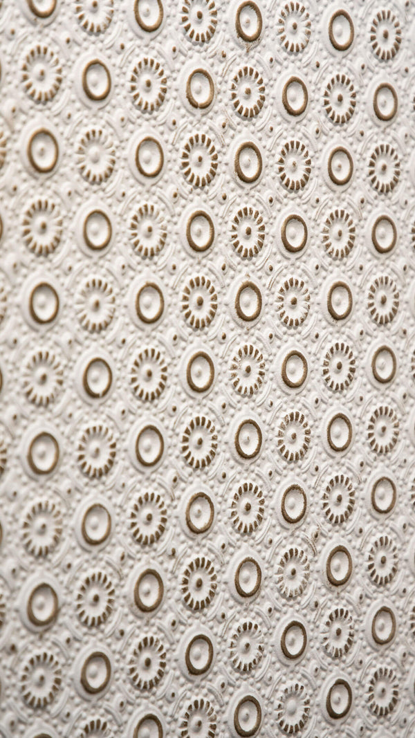 Villa Embossed Natural Paintable Sidewall | Lincrusta