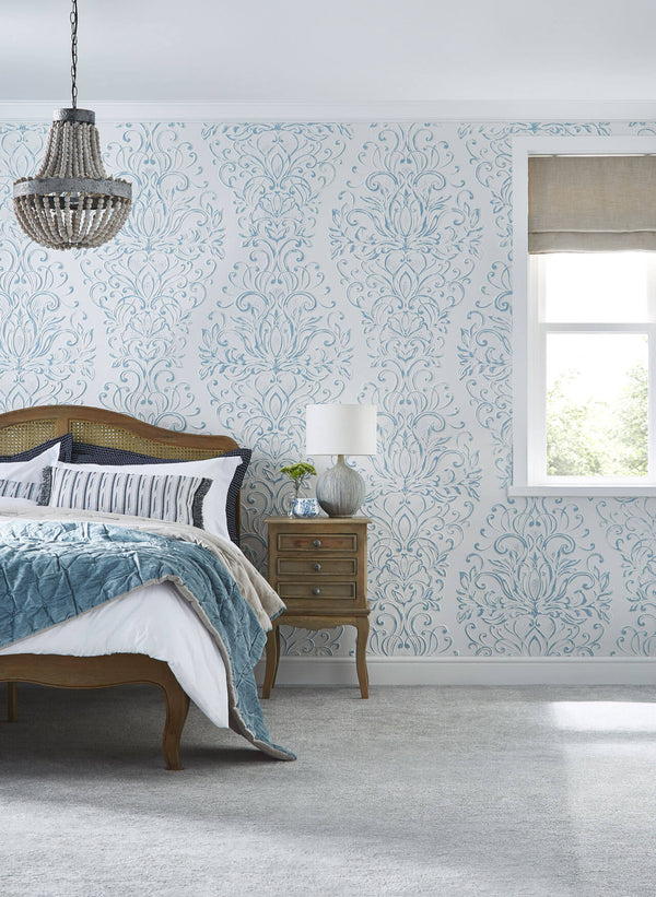 Cleopatra Embossed Natural Paintable Sidewall | Lincrusta