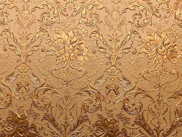 Passeri Embossed Natural Paintable Sidewall | Lincrusta