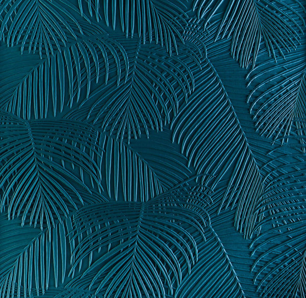 Palm Embossed Natural Paintable Sidewall | Lincrusta