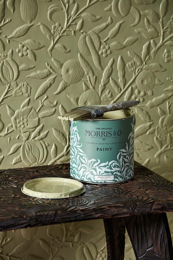 Morris Embossed Natural Paintable X | Lincrusta