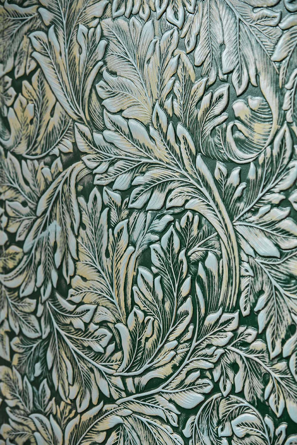 Morris Acanthus Embossed Natural Paintable  | Lincrusta