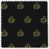 Little Thistle Velvet Black & Gold on