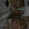 Little Thistle Velvet Black & Gold Mole