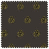 Little Thistle Velvet Black & Gold Mole