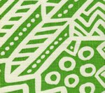 Jungle Green on Ivory