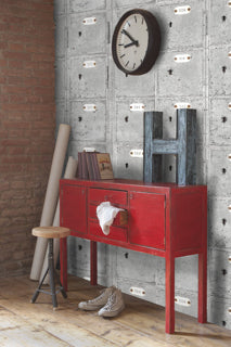 Locker Room - White Wallcovering | Mind the Gap