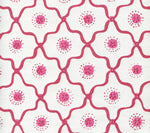 Longfellow, Strawberry on White Cotton