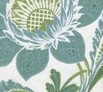 Turquoise Green on White