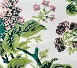 Louisa Floral, Multi Green / Pink / Lilac on Light Tint