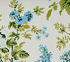 Louisa Floral, Multi Teal Green on Light Tint