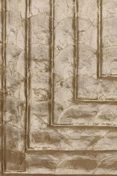 Cornice Capiz Shells Sandstone Wallpaper | Arte Europe